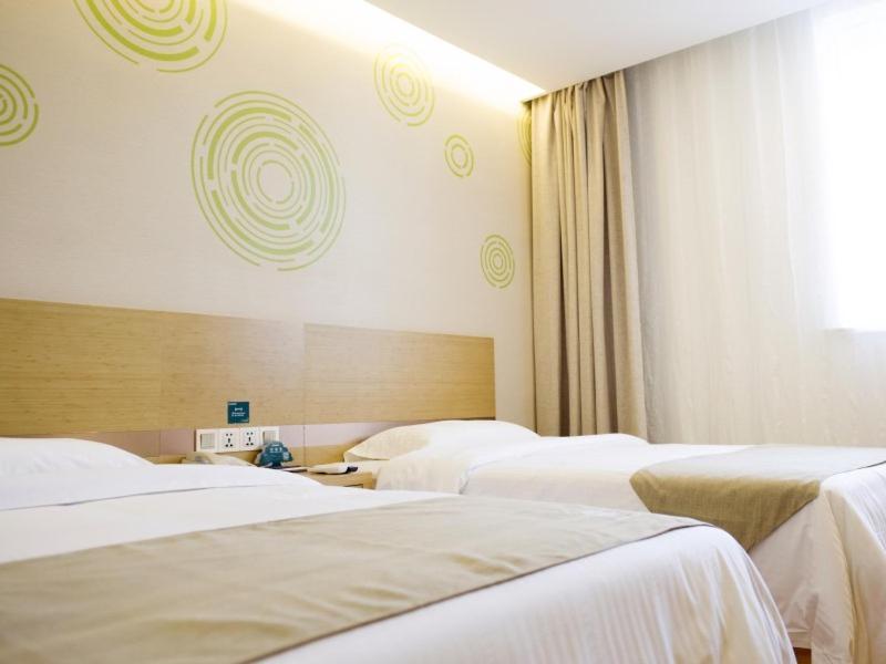 Greentree Inn Nantong Qidong Lvsi Harbour Express Hotel エクステリア 写真