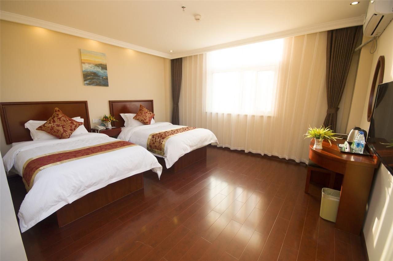 Greentree Inn Nantong Qidong Lvsi Harbour Express Hotel エクステリア 写真